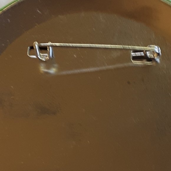 Rare Budweiser Pinback Pin Happy St. Pats Green With Envy Iguana Lizard Vintage - Picture 6 of 12